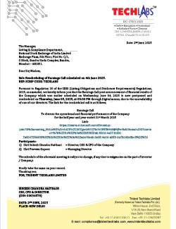 Intimation Conference Call